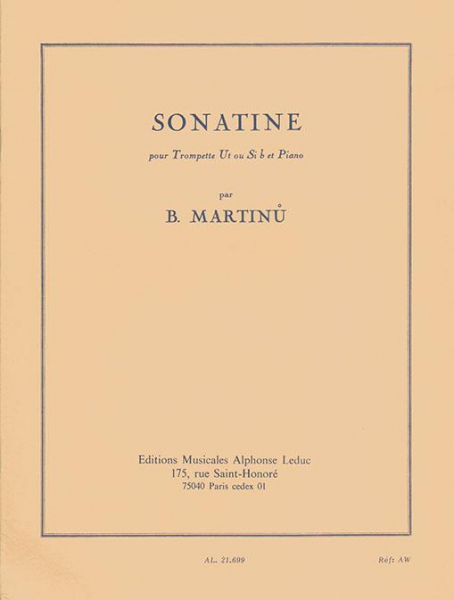 Sonatine pour trompette et piano