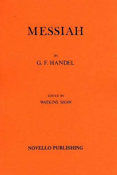 Messiah for soli, mixed choir and orchestra