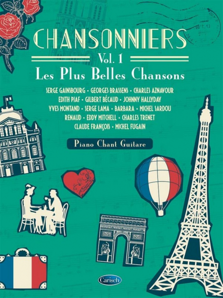 Chansonniers vol.1 pour chant, piano et guitare