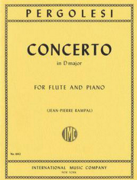 Concerto in D major for flute and orchestra