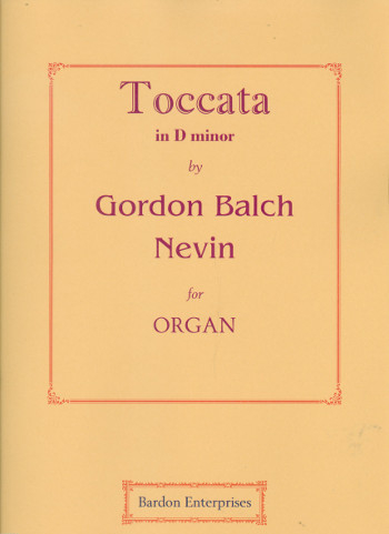 Toccata d-molll für Orgel