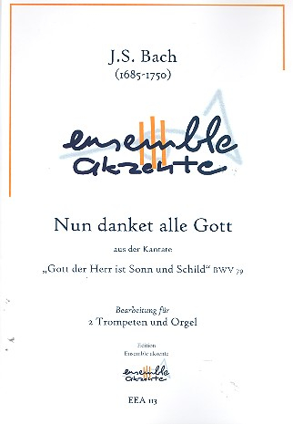 Nun danket alle Gott für 2 Trompeten und Orgel