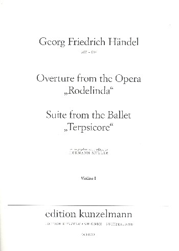 Ouvertüre aus der Oper Rodelinda und Suite aus dem Ballett Terpsichore für Kammerorchester