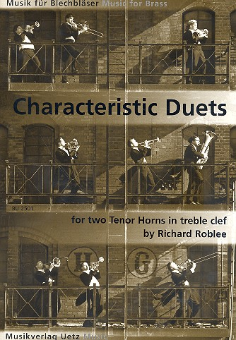 Characteristic Duets for 2 tenor horns in treble clef