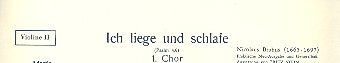 Ich liege und schlafe für gem Chor und Orchester