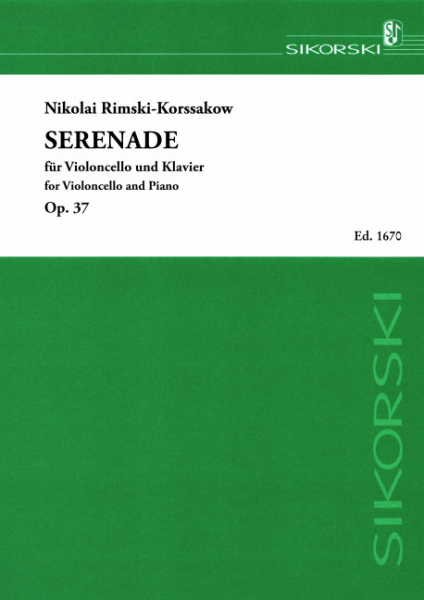 Serenade op.37 für Violoncello und Klavier