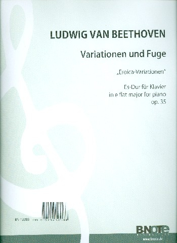 Eroica-Variationen Es-Dur op.35 für Klavier