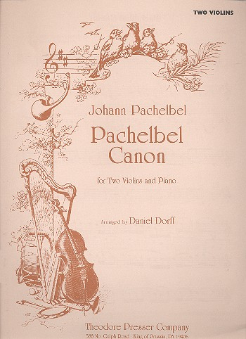 Canon for 2 violins and piano