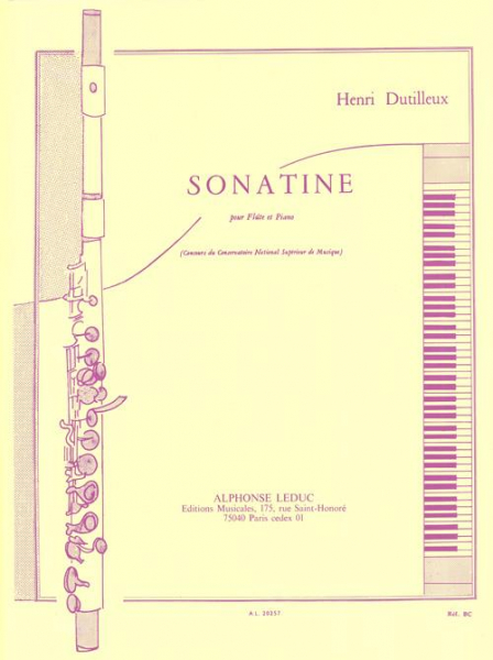 Sonatine pour flûte et piano