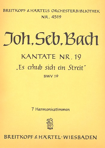 Es erhub sich ein Streit Kantate Nr.19 BWV19