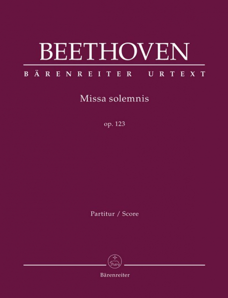 Missa solemnis op.123 für Soli, gem Chor und Orchester