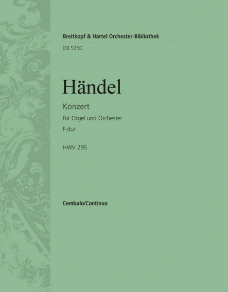 Konzert F-Dur Nr.13 HWV295 für Orgel und Orchester