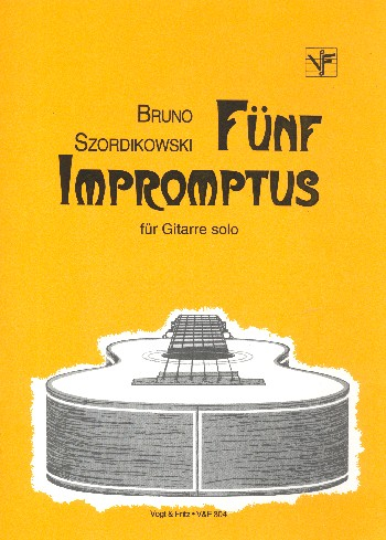 5 Impromptus für Gitarre