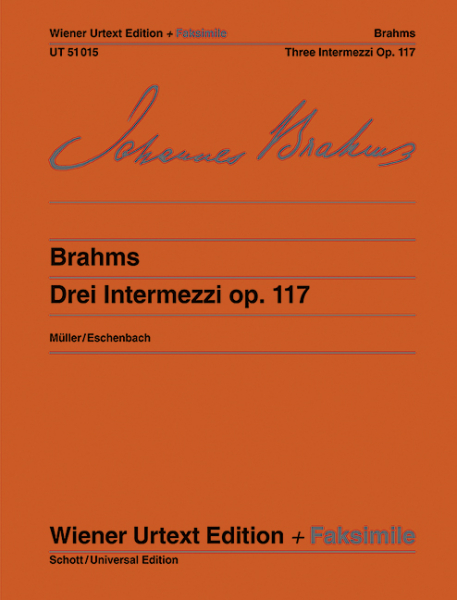 3 Intermezzi op.117 für Klavier