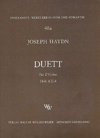 Duett Hob.XII:4 für 2 Violen