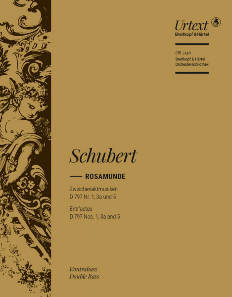 Rosamunde Zwischenaktmusiken D797 für Orchester