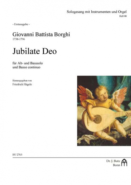 Jubilate Deo für Alt, Bass und Bc