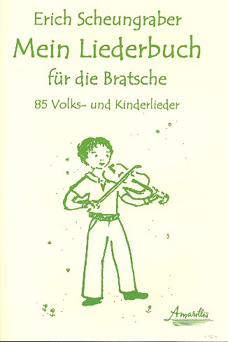 Mein Liederbuch für Viola (mit Text)