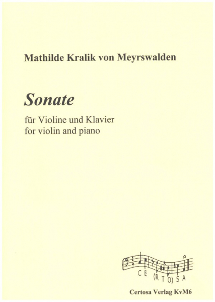 Sonate für Violine und Klavier