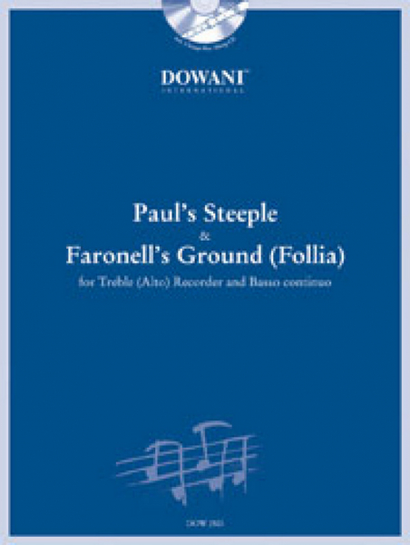 Paul&#039;s steeple and faronell&#039;s ground (+CD) for treble recorder and bc