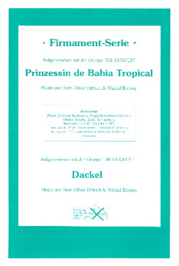 Prinzessin de Bahia Tropical und Dackel: für Combo