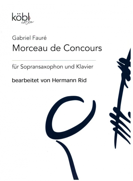 Morceau de Concours für Sopransaxophon und Klavier