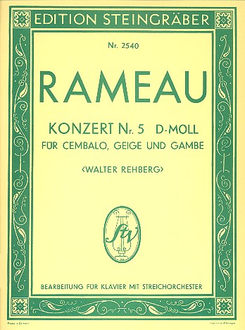 Konzert d-Moll Nr.5 für Klavier und Streichorchester