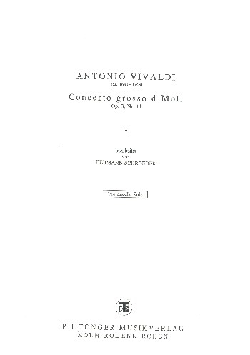 Concerto grosso d-Moll op.3,11