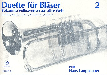 Duette für Bläser Band 2 für Trompete (Posaune, Tenorhorn, Klarinette, Saxophon)