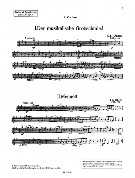 Gradus ad symphoniam Band 1 - Unterstufe für Streichorchester