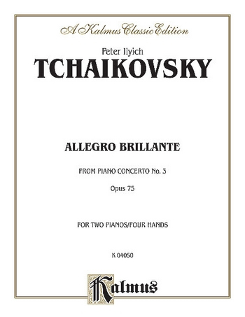 Allegro Brillante from Piano Concerto no.3 op.75 for 2 pianos 4 hands