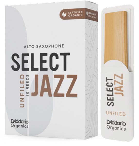 Es-Alt-Sax-Blatt D&#039;Addario Woodwinds Select Jazz Unfiled, 4S