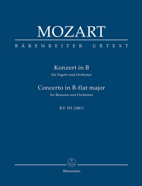 Konzert B-Dur KV191 für Fagott und Orchester