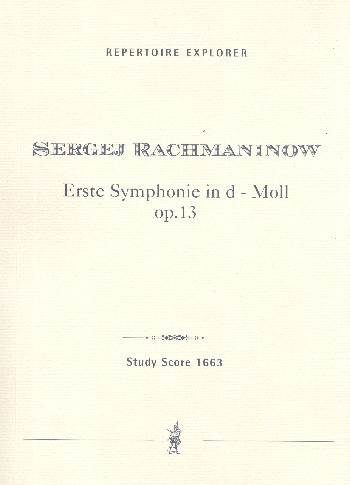 Sinfonie d-Moll Nr.1 op.13 für Orchester