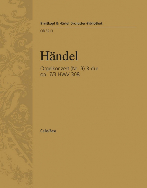 Konzert B-Dur op.7,3 HWV308 für Orgel und Orchester