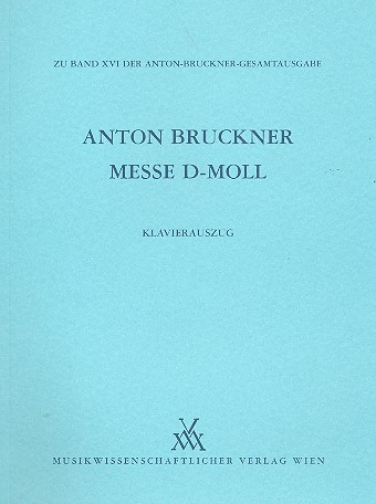 Messe d-Moll für gem Chor und Orchester