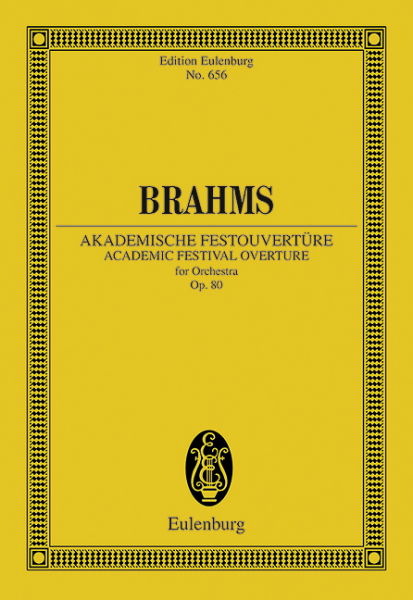 Akademische Festouvertüre op.80 für Orchester