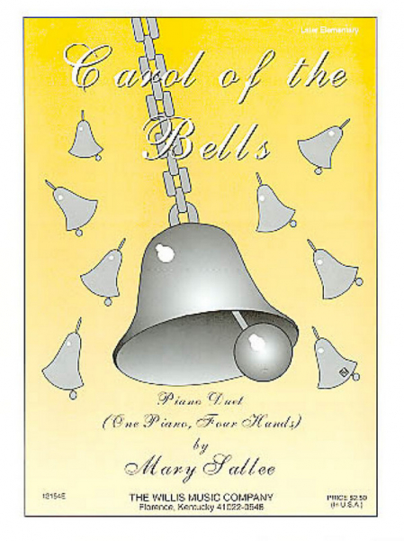 Carol of the Bells for piano duet