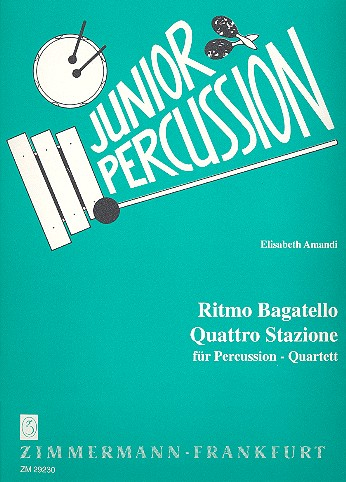 Ritmo Bagatello für Percussion- Quartett