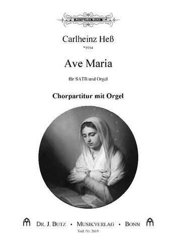 Ave Maria für gem Chor und Orgel