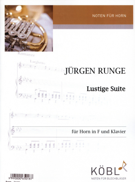 Lustige Suite für Horn in F und Klavier