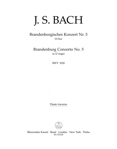 Brandenburgisches Konzert D-Dur Nr.5 BWV1050