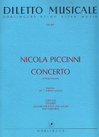 Konzert D-Dur für Flöte und Orchester