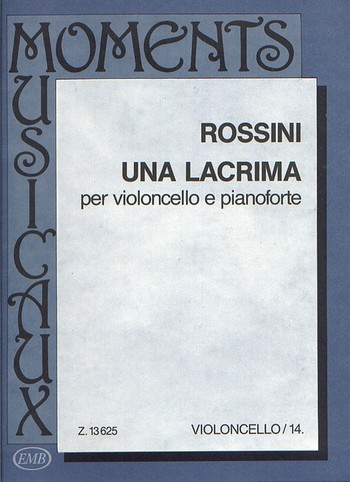 Una lacrima per violoncello e pianoforte