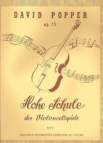 Hohe Schule des Violoncellspiels op.73 Band 2 für Violoncello