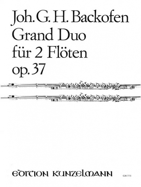 Grand duo op.37 für 2 Flöten