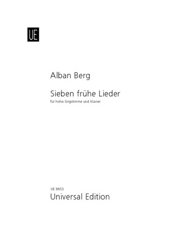 7 frühe Lieder für Singstimme und Klavier (dt/en)