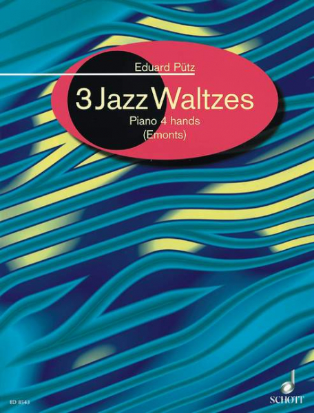 Drei Jazz-Walzer für Klavier 4-händig