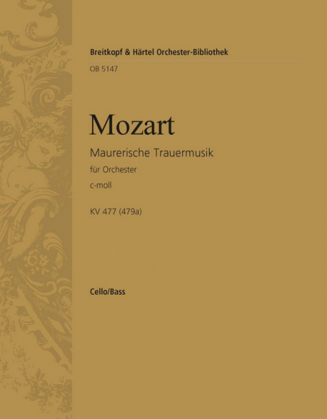 Maurerische Trauermusik c-Moll KV477 für Orchester