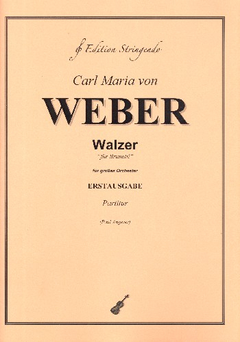 Walzer WeV06 für Orchester